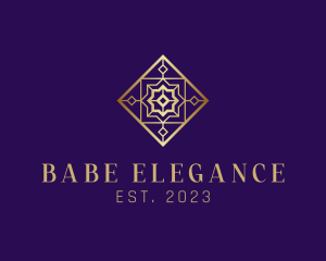 Elegant Ornament Tile logo design