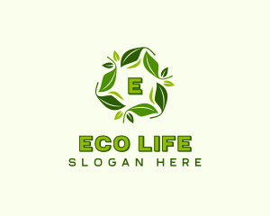 Sustainable Natural Leaves logo design