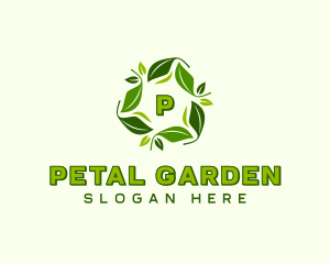 Sustainable Natural Leaves logo design