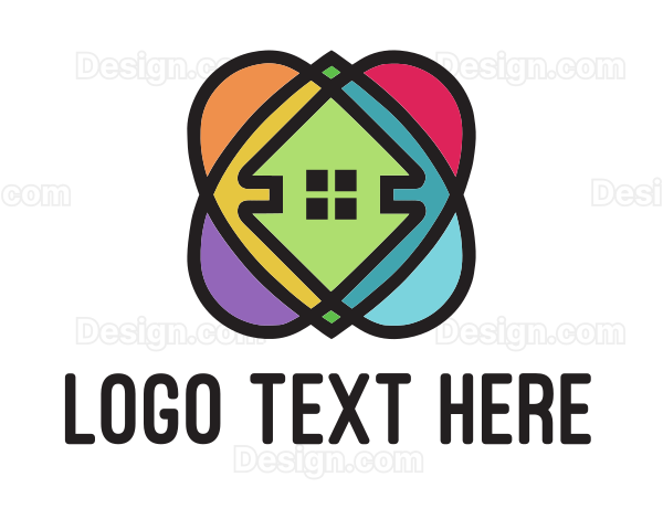 Colorful 360 Homes Logo