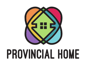 Colorful 360 Homes  logo design