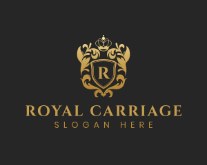 Ornate Royalty Crest  logo design