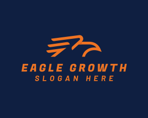 Eagle Airline Aviation logo design