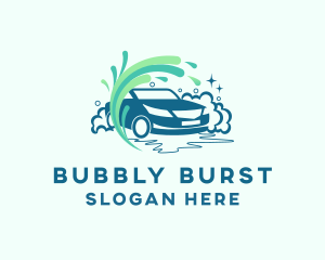 Water Soap Car Wash logo design