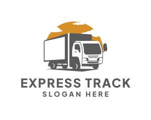 Cargo Truck Vehicle logo design