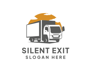 Cargo Truck Vehicle logo design