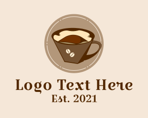 Brew - Coffee Filter Brew logo design