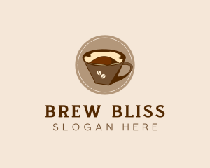 Coffee Filter Brew logo design