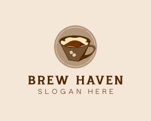 Coffee Filter Brew logo design