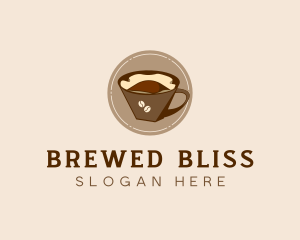 Coffee Filter Brew logo design