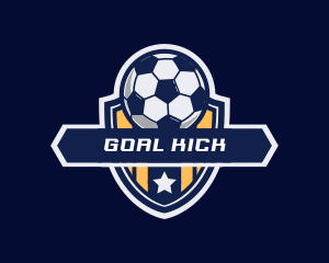 Soccer Ball Shield logo