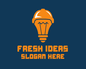 Sports Idea Light Bulb logo design