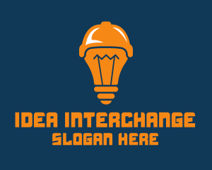 Sports Idea Light Bulb logo design