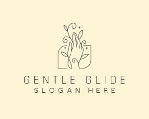 Hand Gentle Feminine logo design