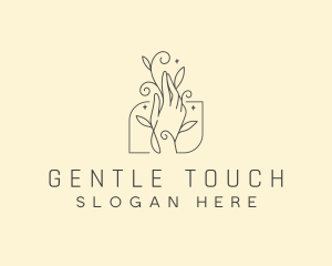 Hand Gentle Feminine logo design