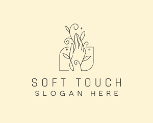 Hand Gentle Feminine logo design