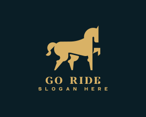 Equestrian Horse Riding logo design