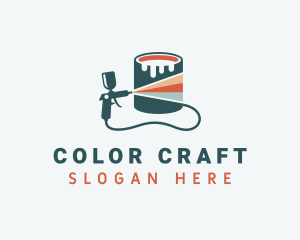 Paint Sprayer Painting logo
