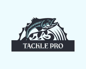 Fish Fishery Fisherman logo design