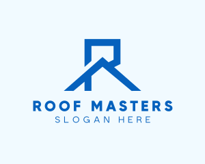 Generic Roofing Letter R logo design