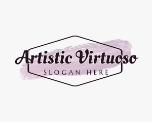 Feminine Hexagon Business  Wordmark logo design