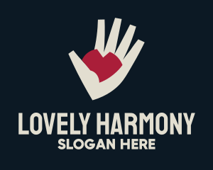 Geoemtric Hand Love Foundation logo