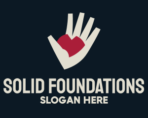 Geoemtric Hand Love Foundation logo