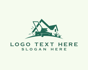 Lawn Mower Gardening logo