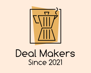 Simple Coffee Maker logo design