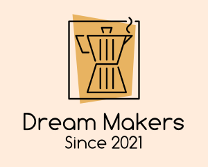 Simple Coffee Maker logo design