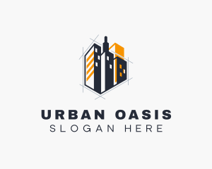 Urban Building Architecture logo design