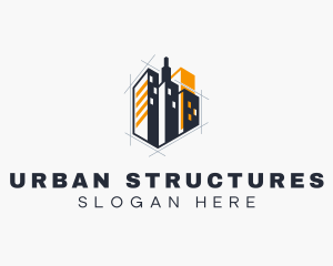 Urban Building Architecture logo design