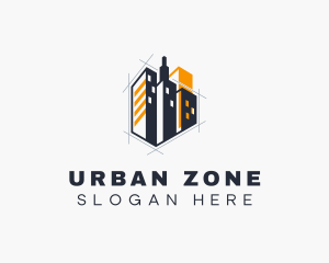 Urban Building Architecture logo design