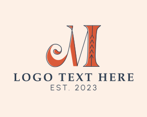 Elegant Creative Letter M logo
