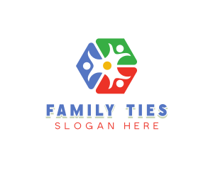 Community People Organization logo design