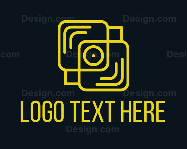 Yellow Mobile Device Logo