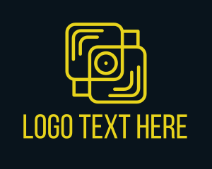 Yellow Mobile Device Logo