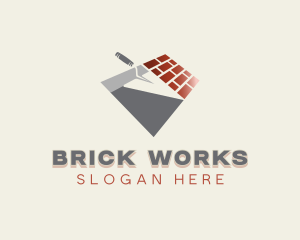 Masonry Brick Builder logo design