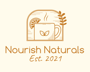 Hot Organic Lemon Kombucha logo