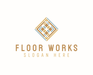 Floor Tile Pavement logo