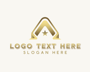 Corporate Brand Letter A logo