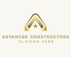 Corporate Brand Letter A logo design