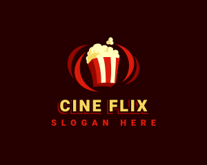 Blockbuster Movie Popcorn logo