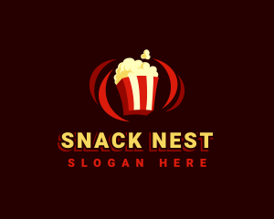 Blockbuster Popcorn Snack logo