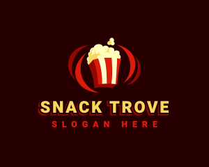 Blockbuster Popcorn Snack logo