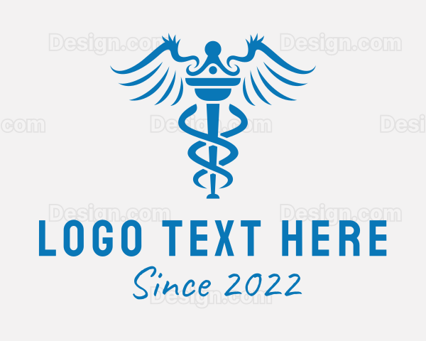 Medical Pharmacy Caduceus Logo