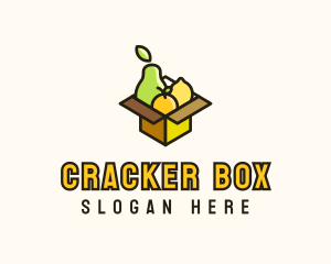 Healthy Fruit Box logo design