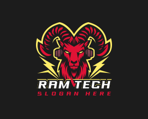 Lightning Bolt Ram logo