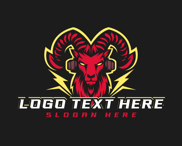 Lightning Bolt Ram logo