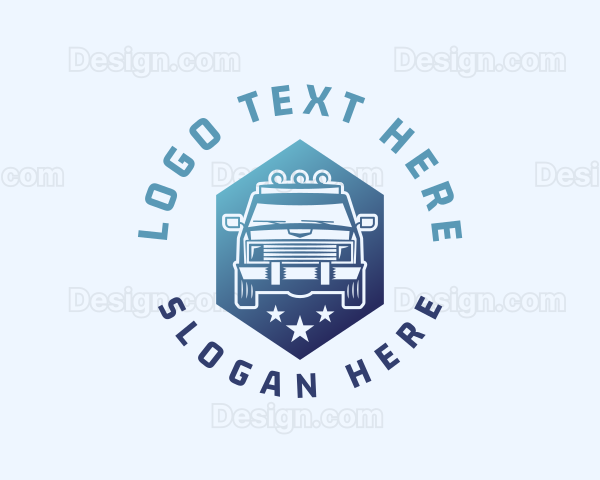 Hexagon SUV Vehicle Logo